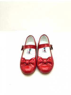 Beebron 204 Ortopedik Kız Babet Bebek Balerin Rugan Ayakkabısı