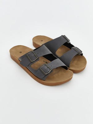 Lc Waikiki Yeni Sezon Çift Bantlı Erkek Terlik