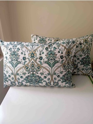 Asya Yüzde Yüz Pamuklu 2,li Yastık Kılıfı