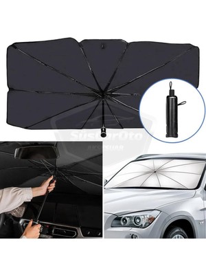 Zenvia Toyota Yaris, Vw Polo, Kia Rio, Fiat Punto, Hyundai Accent Blue Uyumlu Oto Şemsiye Znv-Tcndym