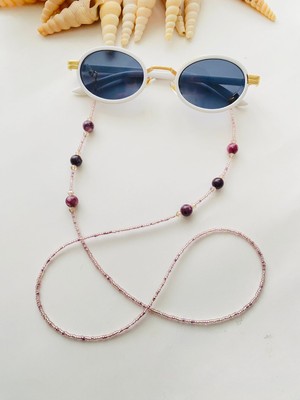 Likesun Ametisttaşlı Kadın Gözlük Ipi