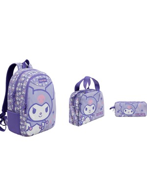 Kuromi Oklu Çantası Seti (3 Parça)