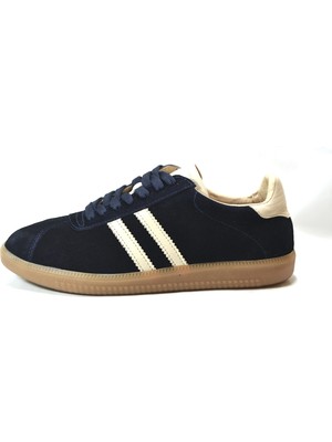 Beety 248.219 Hakiki Deri Nubuk Bağlı Casual Sneaker Kadın Ayakkabı