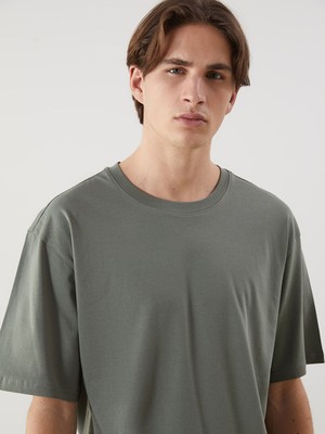 Lc Waikiki Yeni Sezon Bisiklet Yaka Düz Erkek Tişört