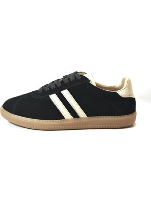 Beety 248.219 Hakiki Deri Nubuk Bağlı Casual Sneaker Kadın Ayakkabı