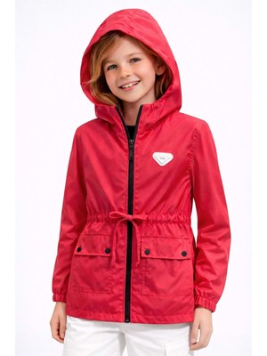 Gültekin Bebe Mikro Kız Yağmurluk 6-14 YAŞ-5057400 - Kırmızı