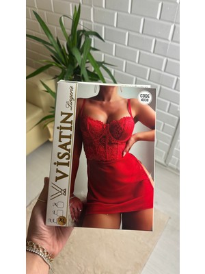 Visatin Kadın Mini Gecelik