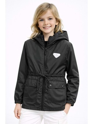 Gültekin Bebe Mikro Kız Yağmurluk 6-14 YAŞ-5057400 - Siyah