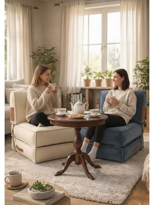 Pufymax Comfy Plus Yeni Nesil Bohem Çay Seti,ikili Koltuk Berjer,uzanma Koltuğu Çok Amaçlı