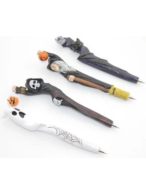 Erdo Polyester Tükenmez Kalem Cadılar Bayramı Temalı