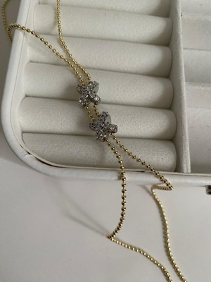 Elifra Zincir Detaylı Kadın Kolye – Modern ve Göz Alıcı Görünüm