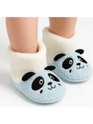 Erteks Bebek Kışlık Nakışlı Tabanlı Panduf