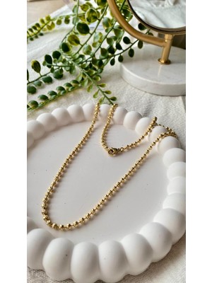 Vıp 14K Xuping Desenli Dorika Gold Kolye