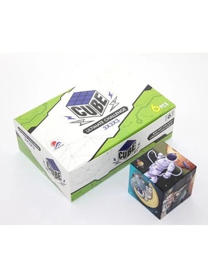 Erdo Uzay Temalı Küp Yapboz