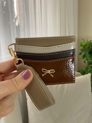 Nevalia Kadın Çok Renkli Mini Kartlık Cüzdan El Çantası-Anahtarlıklı Küçük Cüzdan&kartlık