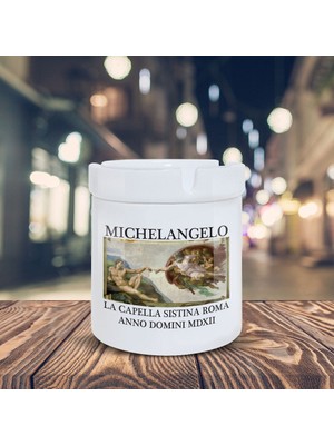 Asilmeydan Michelangelo Küllük La Capella Baskılı Kül Tablası K-71