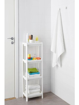Shelf 3 Katlı  Raf Ünitesi -  Mutfak - Banyo  Depolama Rafı - Lisinya