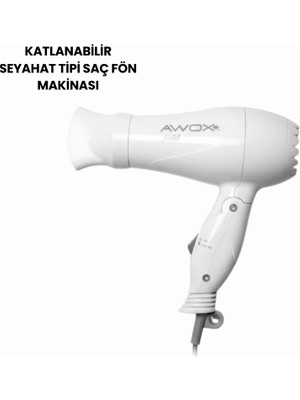 Astraltech Awox Mini Fön Beyaz