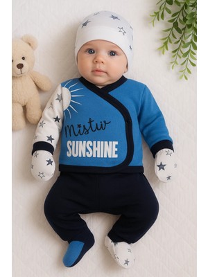 Narnuga Sun Shine Desenli 5'li Erkek Hastane Çıkışı