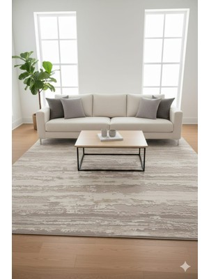 Prestige Halı Prestij Halı SN401 Santana Whıte Modern Koridor Halısı