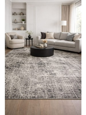 Prestige Halı Prestij Halı PS2010 Pıcasso Anthracıt  Modern Koridor Halısı