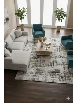 Prestige Halı Prestij Halı SN405 Santana K.gri Modern Koridor Halısı