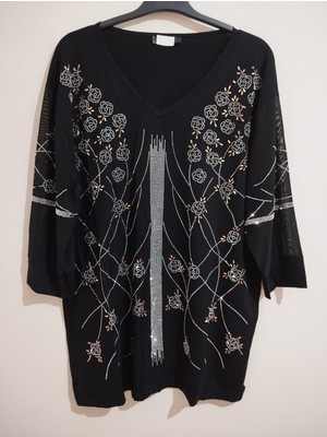 Anne Moda Ankara Abiye, Işıltılı, Yazlık, Terletmez Bluz