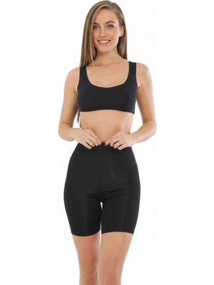 Marsilyan Lazer Kesim Paçalı Korse  Kadın AK4201