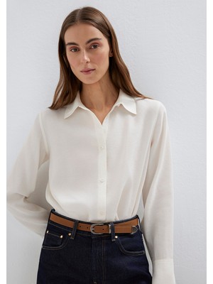 Mavi Kahverengi Suni Deri Kemer 1913838-70218