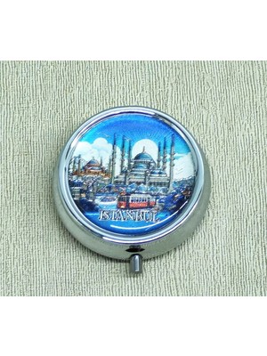 Marsilyan Istanbul Temalı Ilaaç Kutusu - Model 5