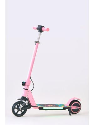 SIMATE YENİ | Elektrikli Çocuk Scooter 130W | 3 Kademe Hız | Ayarlanabilir Gidon | Uzun Menzil | Koruma Seti Hediye | 2026