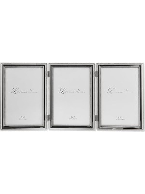 Astera Inci Süslemeli Gümüş Kaplama 13X18 cm 3'lü Çerçeve