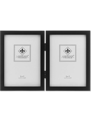 Astera Menteşeli Ikili Siyah Ahşap 15X17 cm Çerçeve