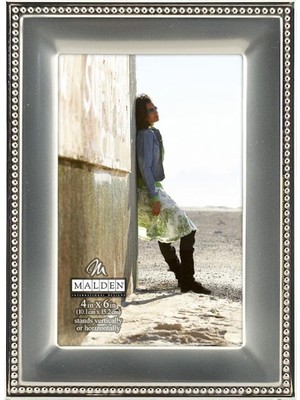 Astera Malden Gümüş Boncuklu 10X15 cm Çerçeve