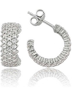 Marsilyan 925 Ayar Gümüş Tamtur Küpe EA0710015 (72)