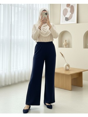 Modamorfo İthal Kumaş İspanyol Paça Pantolon   -Laci