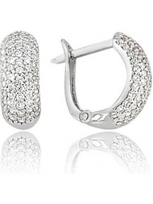 Marsilyan 925 Ayar Gümüş Tamtur Küpe EA0710018 (72)