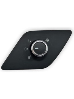 Özgürce Dış Dikiz Aynası Ayar Düğmesi Kolu, Krom, 2015-2018 Vw Jetta