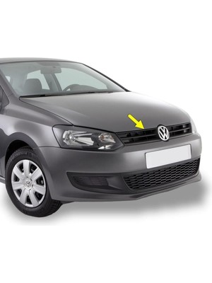 Özgürce 2010-2014 Vw Polo Ön Panjur Siyah Kromsuz 6R0853651