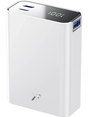 Storozde Newface PW501 20.000 Mah Dijital Göstergeli 2 Adet 45W Type-C ve 22.5W USB Çikişli Şarj Pd Hizli Şarj Powerbank - Beyaz