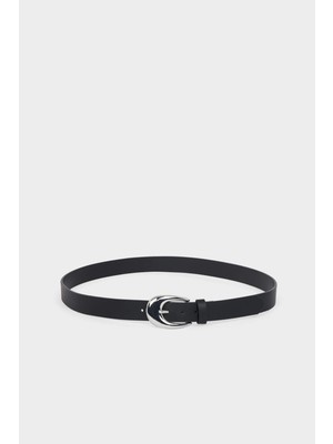 DeFacto Kadın Oval Toka Suni Deri Günlük Kemer G7902AXNS