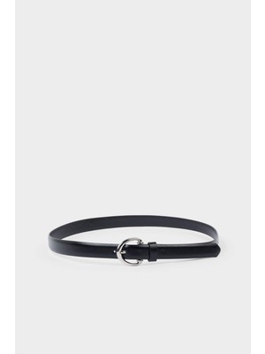 DeFacto Kadın Dikdörtgen Toka Suni Deri Günlük Kemer G7344AXNS