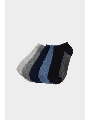 DeFacto 5'li Pamuklu Patik Çorap Erkek Çocuk G2011A8NS