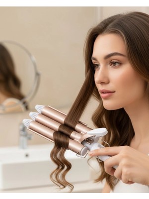 Sb Shopping Ayarlanabilir Isılı Bukle Saç Maşası