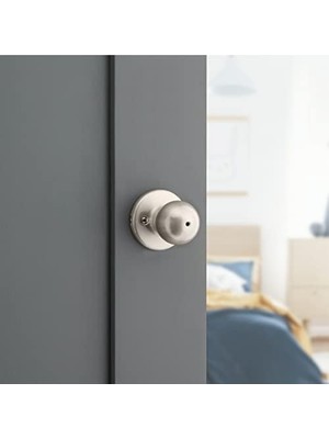 Storemax 93001-915 Polo Gizlilik Yatak/banyo Tokmağı Nikel