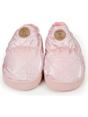 Peluche Pembe Kadın Ev Terliği Mkv3 - 1