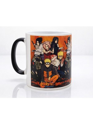 Lowell Home Ieg Porselen Renk Değiştiren Naruto Kupa Bardak  LWLHMRS-İEG4256