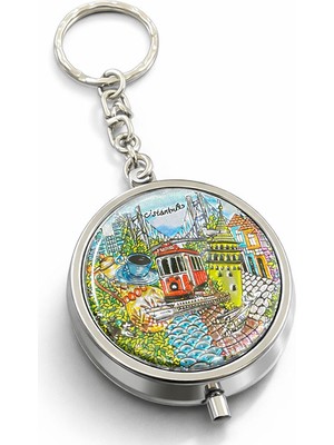 Lowell Home Ieg Istanbul Temalı Küllük Anahtarlık  LWLHMRS-İEG4256
