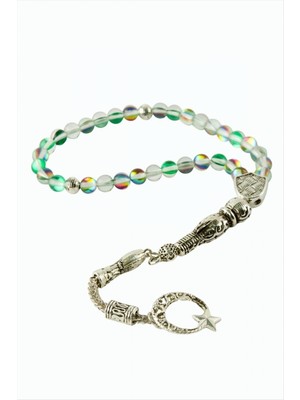 Marsilyan Kuvars Neon Doğaltaş Tesbih 6 mm