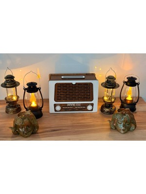 MYK Hediye ve Sanat Atölyesi Kumbara Nostaljı Radyo Görünümlü